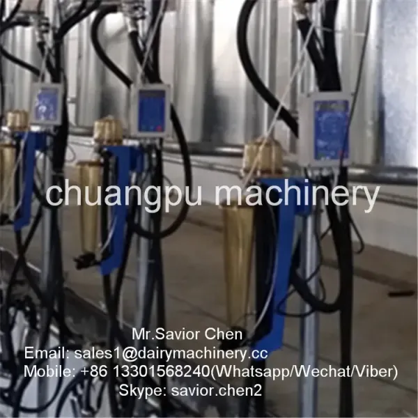 Herringbone Structure Automatic Milking System with Waikato Milk Meter and CE ISO SGS FDA Certification