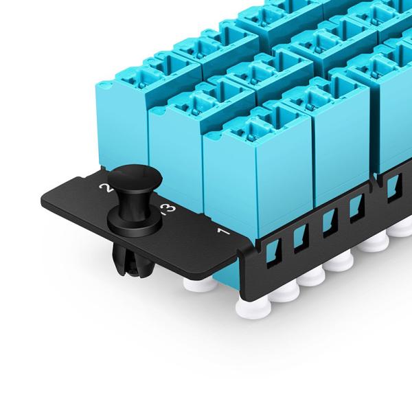 P18LCU2XMMF 18 Shuttered LC/PC Lc Fiber Adapter Panel 36 Fibers OM4 Multimode
