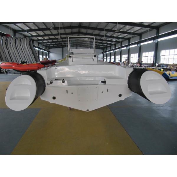 12 Person Max Luxury Inflatable Hull Boats , Fiberglass + Hypalon Rib Boat