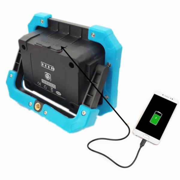 тип 10W - работа c перезаряжаемые привела светлое мини сопротивление удара размера