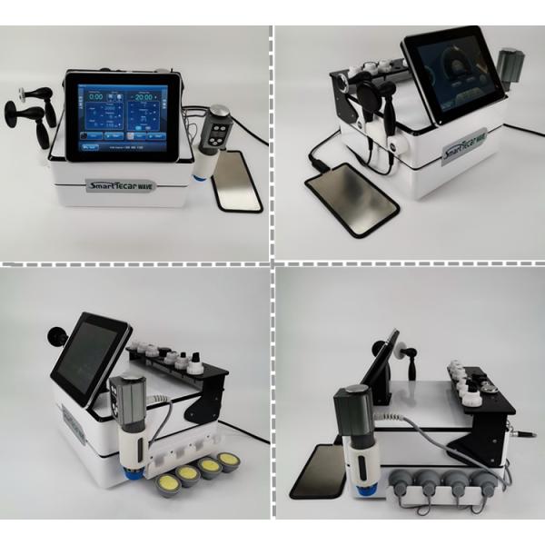 Портативная умная машина терапией ударной волны оборудования 18HZ красоты Tecar RF