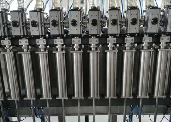 Linha reta que tampa a máquina de enchimento cosmética do óleo de cabelo