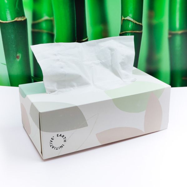 Wholesale High Quality 4 Ply Bamboo Soft Pocket Facial Tissues Natural Color Boxed Tissues