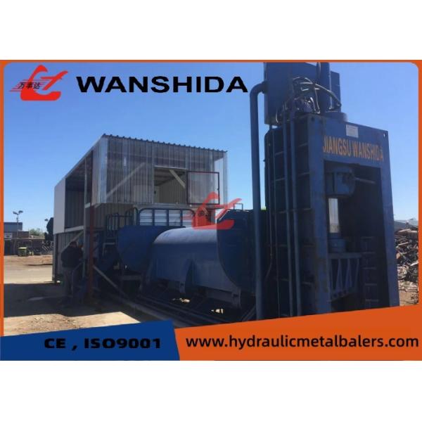 Smelting Field Baler Shear 290kW Square Steel Cutting Hydraulic Scrap Baling Press