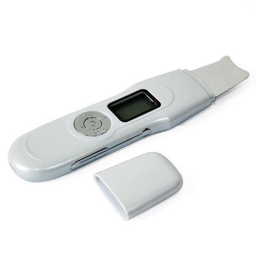 CE RoHS Approved Anti-aging Ultrasonic Skin Peeling Rechargeable Face Scrubber