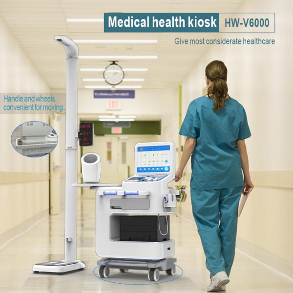 Preventive Health Screening Medical Ultrasonic Height Weight Scale for Healthcare