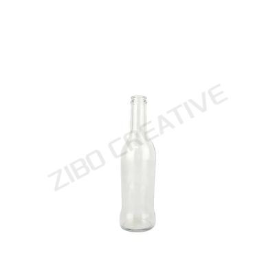 275ml Flint RTD Empty Glass Soda Bottles Crown Top 180g CY-824
