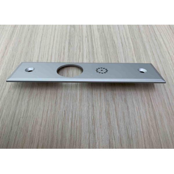 Aluminium Extrusion Profiles Silver Color Alloy 6063 T3 Anodized Aluminium Door Locks CNC Punch Customized