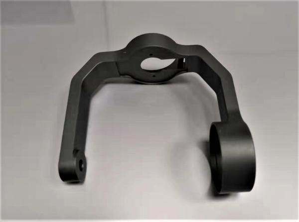 Black Anodizing Aeronautical Parts Sand Blast Camera Rotary Bracket SUS303