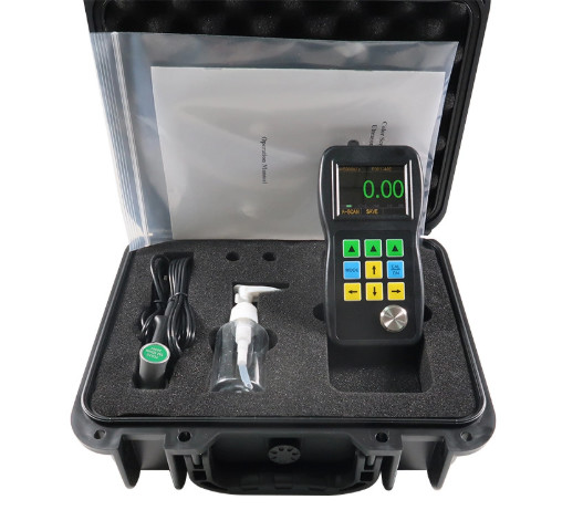 TM281 стабилизированный датчик в реальном маштабе времени толщины A/B цвета 4Hz ультразвуковой просматривает полно автоматическое