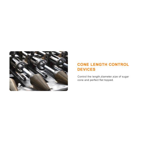 Acier inoxydable Sugar Cone Machine commercial 10000PCS/H