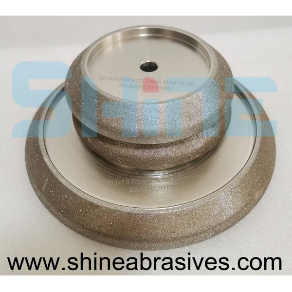 305mm 1A1 CBN Grinding Wheels Electroplated Diamond Tools For Band Saw Blades