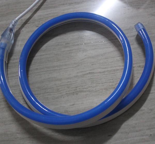 Fabricantes, vendas directas, luz de corda, de alta qualidade, LED, luz de faixa flexível de néon, 11x18 mm, cobertura azul, pvc