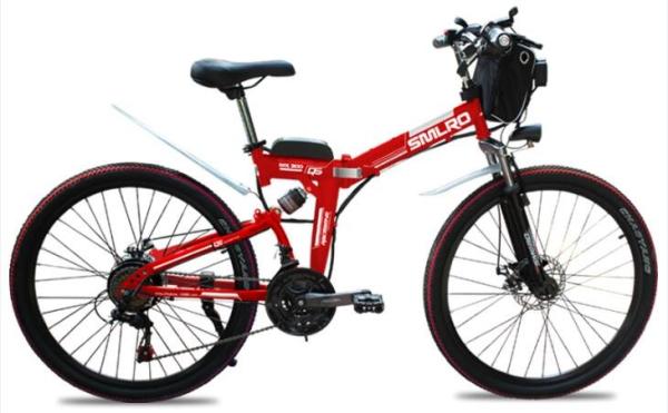 FC Approved 24 Inch Folding Electric Bike IPS6 Waterproof With 60 N.M Torque