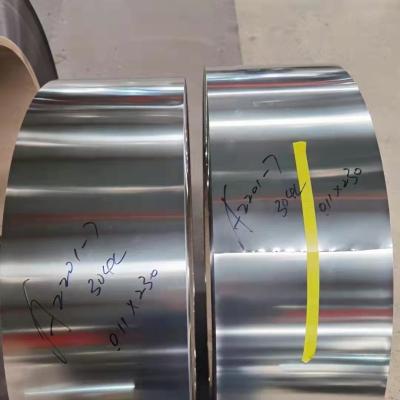 Régua de aço inoxidável laminada da tira 304 que corta a tira de 5 - de 1219mm SS