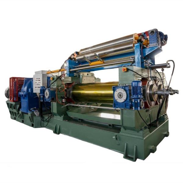 Moulin à deux rouleaux en fonte refroidie pour le mélangeur de caoutchouc et la machine de fabrication de tuiles