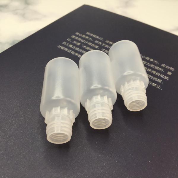 10ml Logotipo personalizado Garrafa de vidro Garrafa de líquido transparente preta com superfície lisa