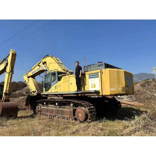 Diesel Engine Used Crawler Excavator KOMATSU PC750E-7 190 kW