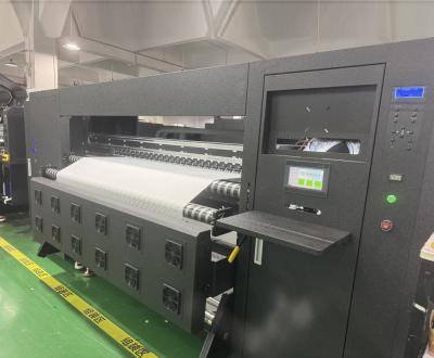 Rubber Roller Transmission Mode Digital Textile Printer 3520*1065*1680mm With High Precision VSD Variable Point Technology