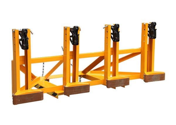 DG2000C Forklift Mounted Drum Grabber Double Eagle-Grip 4 Drums Load Capacity 500kgX4