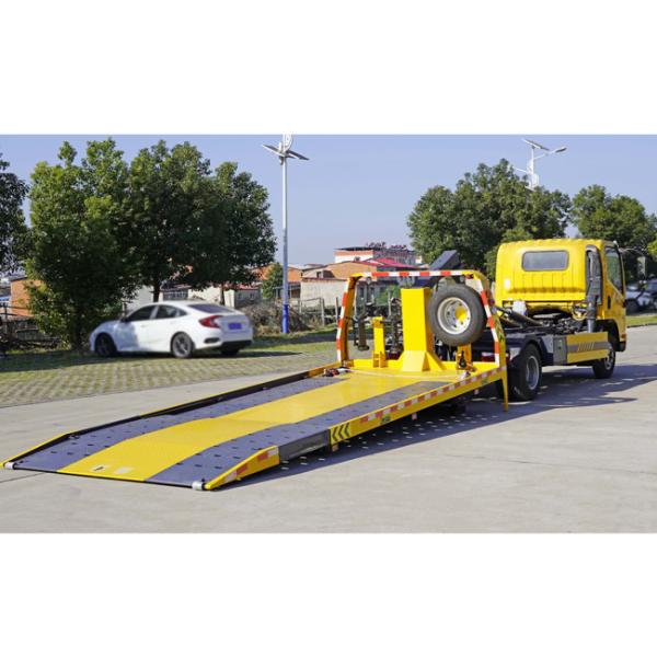 Factory Sales Lightweight FAW New Brand 4x2  8Tons Tow Truck Wrecker Truck With 6M Landing Flat Bed