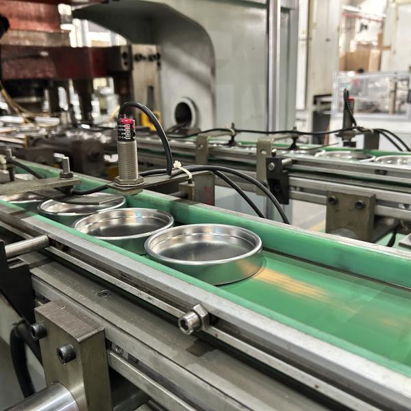 OEM 5 litros latas de pintura componentes de anillo fabricante líneas de prensa de estampado