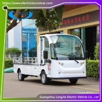 Compact Blue Electric Luggage Cart For Airports Environmental Friendly
