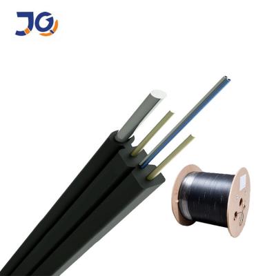 Cabo pendente de Ftth da fibra exterior de Gjyxfch G657 G652D autossuficiente