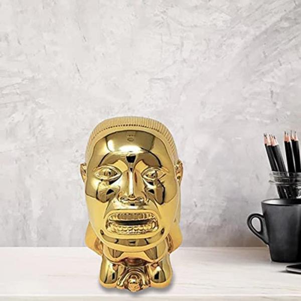 Unisex Indiana Jones Golden Fertility Icon Statues Add Some Adventure to Your Space