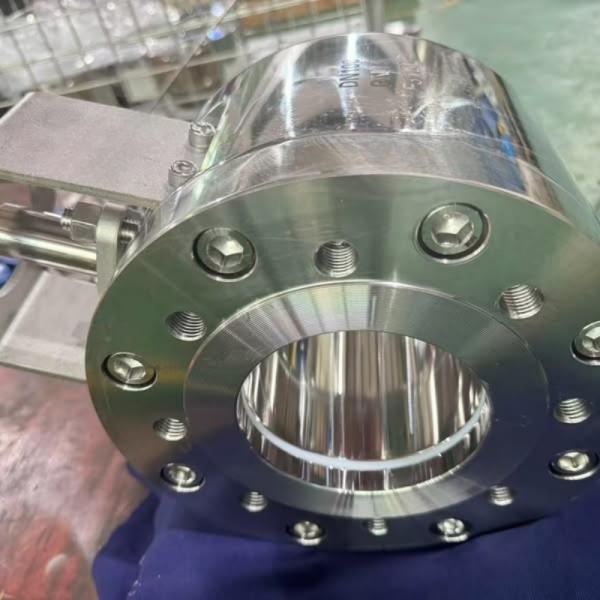 DN100 PN16 Stainless Steel Ball Valve 316L Flanged Normal Temperature