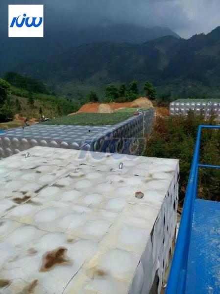 1000 T/D Water Treatment Equipment For Hot Spring Water Artificial Lake