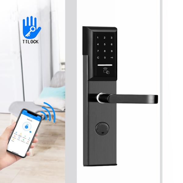 350×78mm Intelligent Door Lock 0.1S SS With Smart TTLock APP