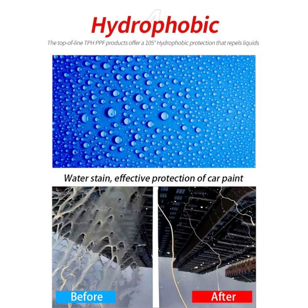 1.52 X 15m Car Sticker Clear TPH PPF Film Car Paint Film Wrap