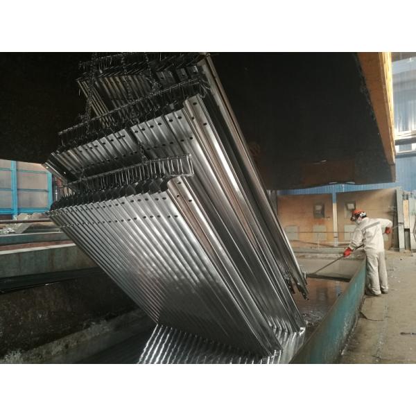 Corrugated W Beam Highway Guardrail 345 Yield Strength Steel ASTM A123 Zinc Coated