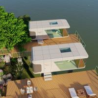 1-2 People Space Capsule Hotel For Cultural Tourism Real Estate Adhering To The Official And Rational Business Philosophy