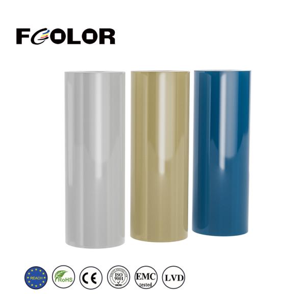 FCOLOR 30cm 60cm Transfer AB Film Roll to Roll UV Dtf Sticker Film for Cup Wrap Transfer Printing Mugs Sticker Paper UV DTF Film