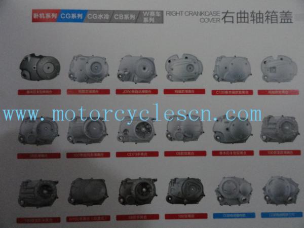 oil cool  Horizontal Engines Left front covr CB CG