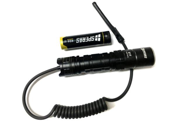 Tactical Economic LED SST40 284m Rechargeable Flashlight