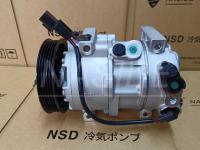 Compresseur de climatisation automatique pour Kia Hyundai 977011R900 DVE12 5PK 117MM P30013411