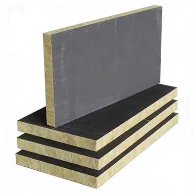 High Point Load Glass Fiber Mat Faced Fireproof Rock Wool Board