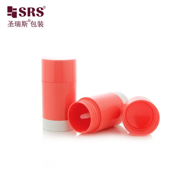 D048 15ml 30ml 50ml 75ml 90ml PP PCR Recycled Plastic Deodorant Stick Container Bottom Filling Cosmetic Packaging