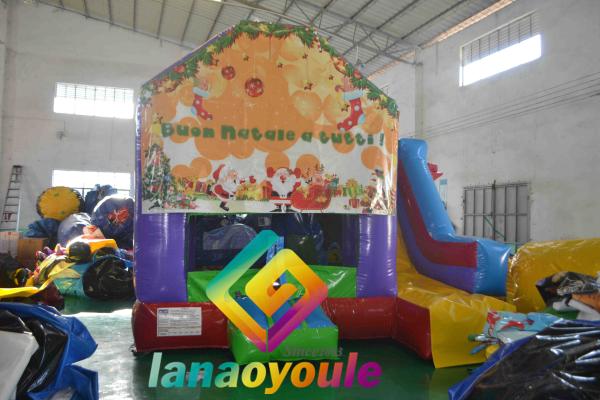 Swimming Pool Inflatable Play Park Bouncer House For Children