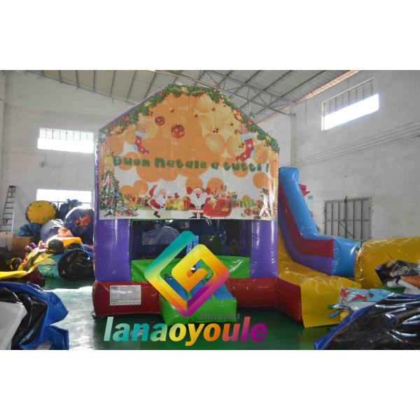 Swimming Pool Inflatable Play Park Bouncer House For Children