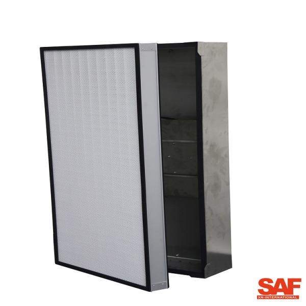 Stainless Steel Frame Ceiling Hepa Filter , Terminal Hepa Filter Easily Maintainance