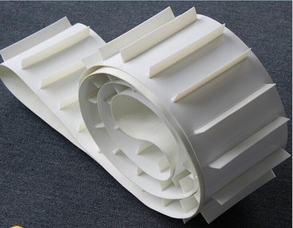 Sidewall Food Grade Rubber Conveyor Belt With 400 - 2600mm Belt Width