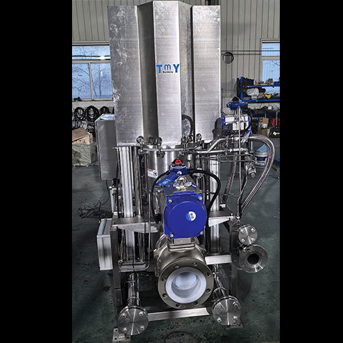 Fine Chemical Pipeline Magnetic Separation Equipment In Coating Pigment And Resin Iron Removal