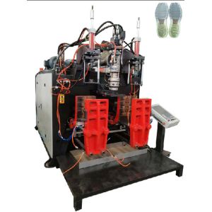 Insole ботинка 2 цветов делая прессформу дуновения 14000kg Pvc машины 50kg/H