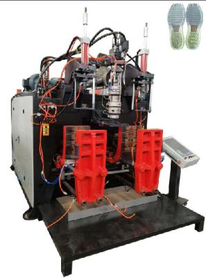 2 Color Shoe Insole Making Machine 50kg/H Pvc Blow Molding 14000kg