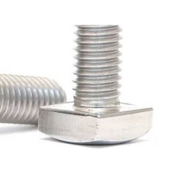 M6 M8 M16 Stainless Steel Customized Metal Bolt Square Head Bolts Square Hammer Flat Head Bolt