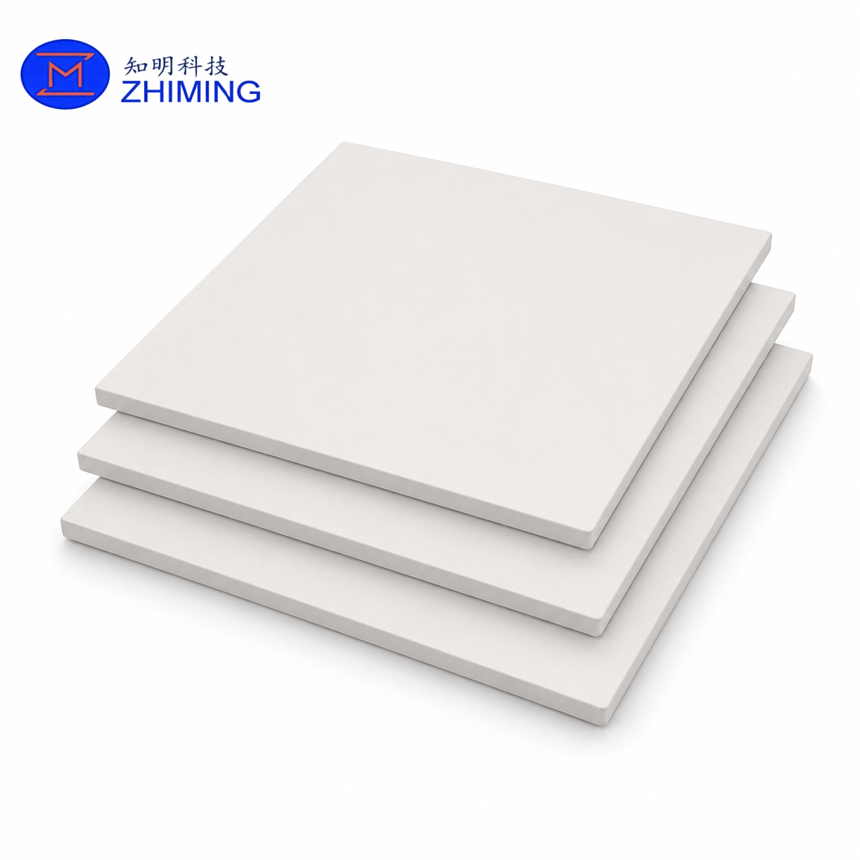 Alumina Ceramic Heat Sink Plate 310×310mm Al₂O₃ Thermal Management Substrate